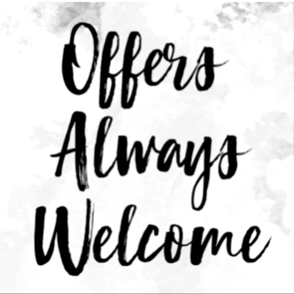 Offers always welcome 🤍 Accepting most of them 🤍